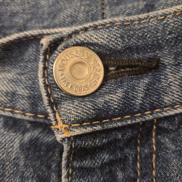 Moussy Vintage Marshall Skinny Boyfriend Jeans Blu 110 *modified* - Picture 7 of 12